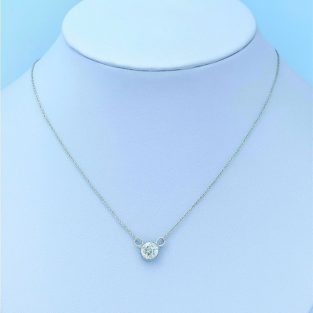 14K White Gold Diamond By The Yard
Necklace